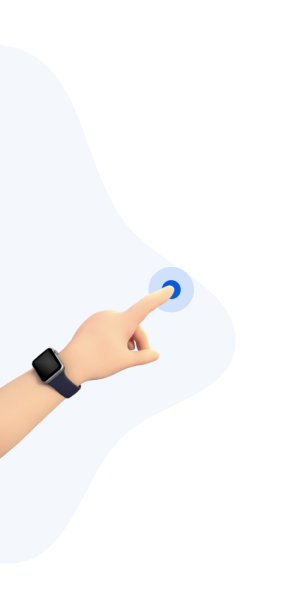 pricing section abstract left shape