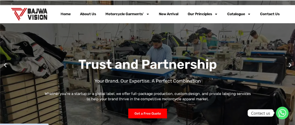 Case study: Clean and Responsive Design for Bajwa Vision